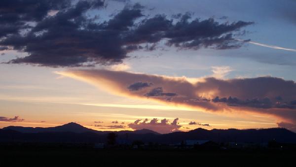 Lakeview Oregon Sunset