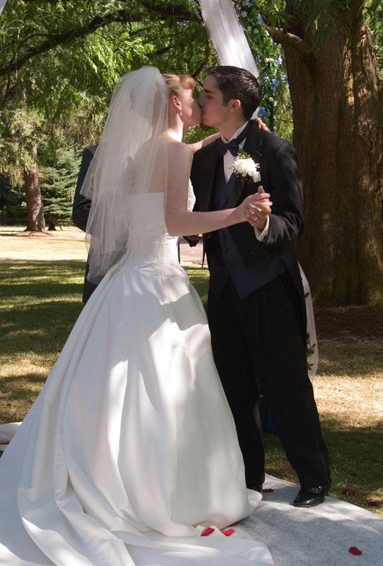 You May Now Kiss The Bride!
